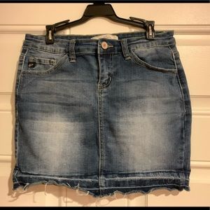 Jean Mini Skirt